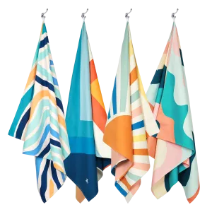 Quick Dry XL Patterned Beach Towels