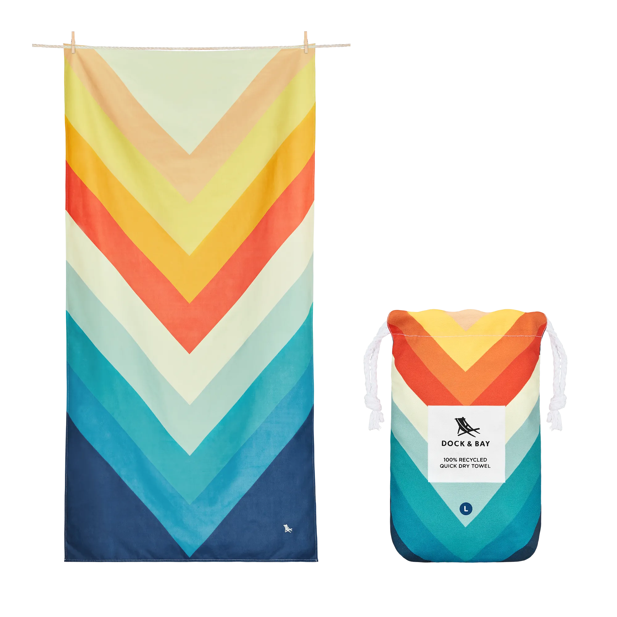 Quick Dry XL Patterned Beach Towels