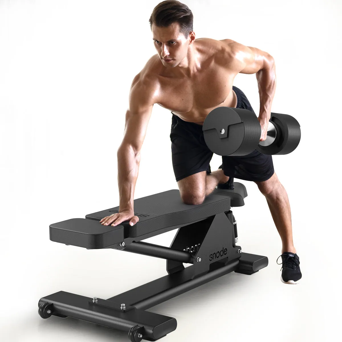 Snode Drop-proof Cast Iron Adjustable Dumbbells 80 Lbs