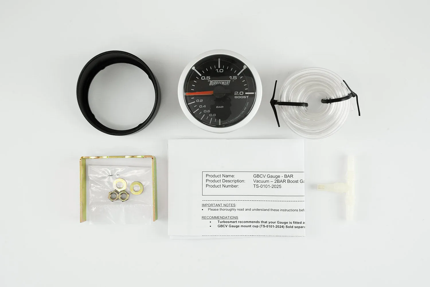 Turbosmart 0-2 Bar 52mm Boost Gauge - TS-0101-2025