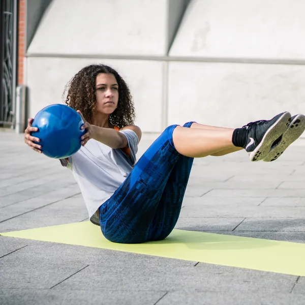 Urban Fitness Pilates Ball Blue