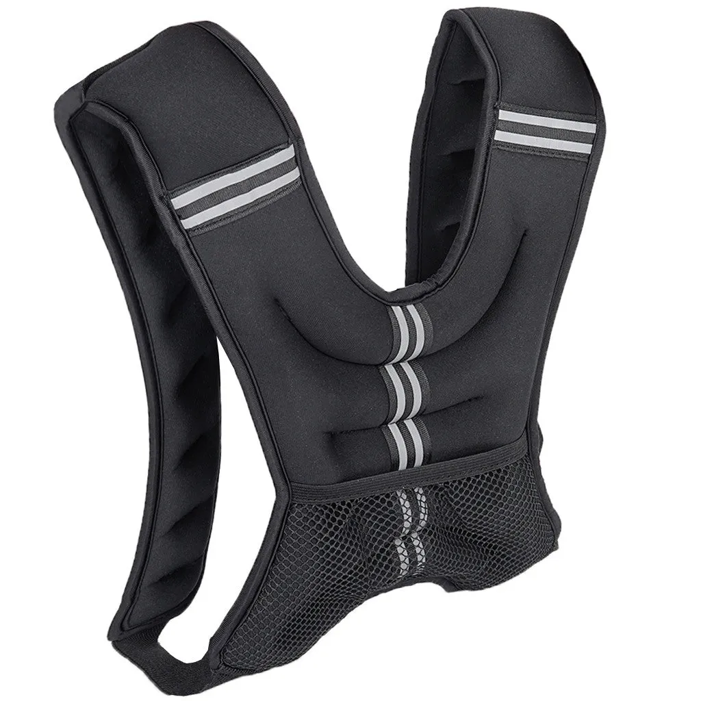 Weighted Vest 10kg Adjustable Weight Exercise Training